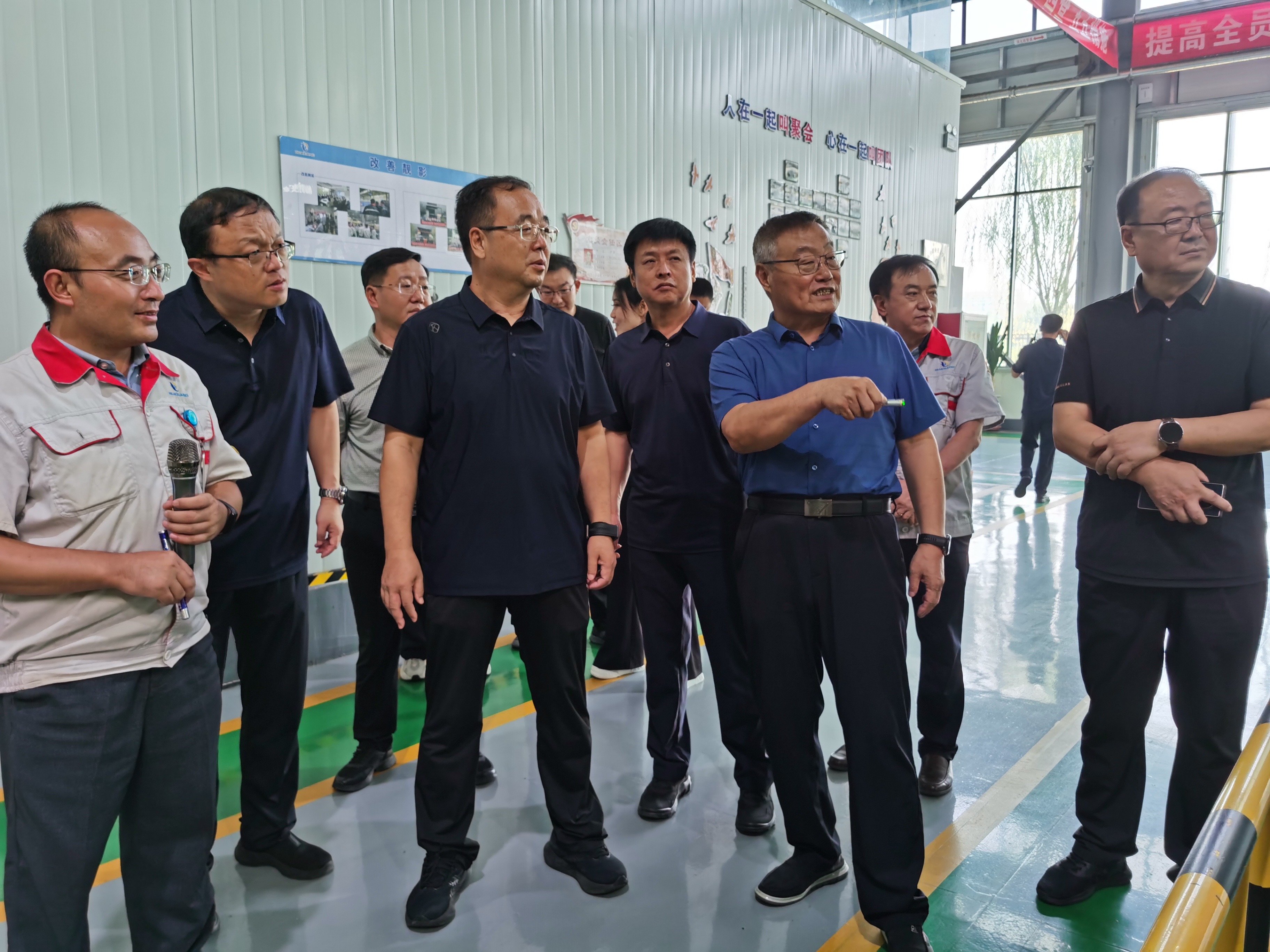市政协主席郝忠祥深入CA88官网（洪洞）智能科技工业园调研