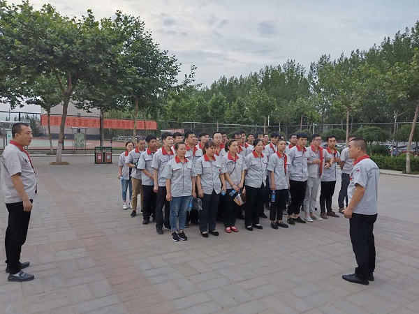 我司员工加入环保系统晚会
