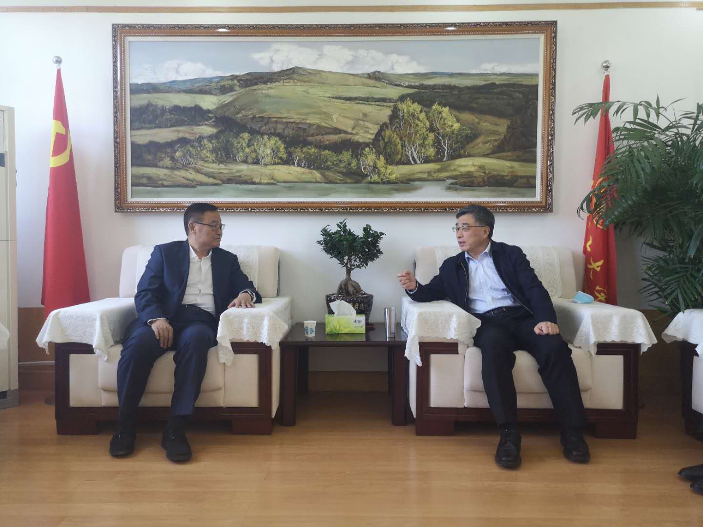董事长王春翔一行赴太原理工大学会见