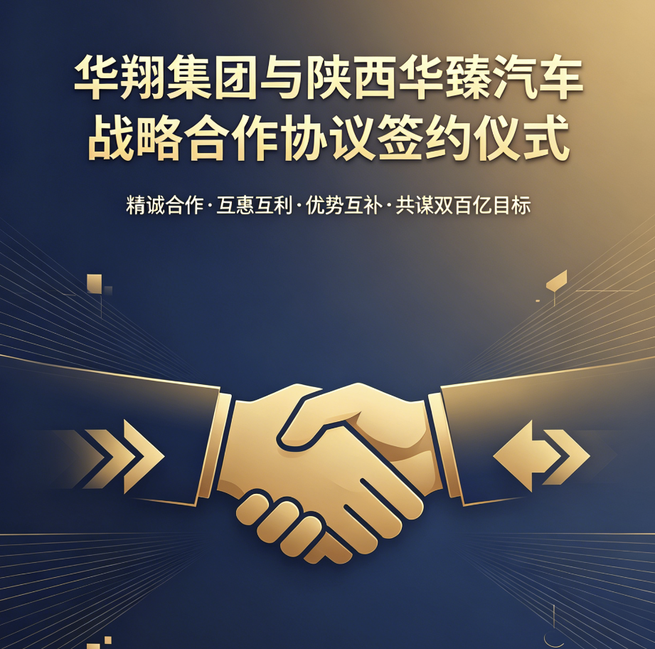 CA88官网集团与陕西华臻汽车战略相助正式启航